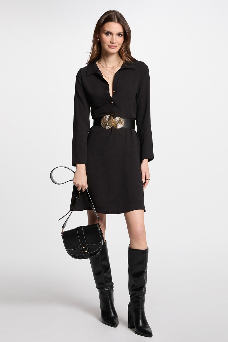 Draping Mini Dress, MORGAN