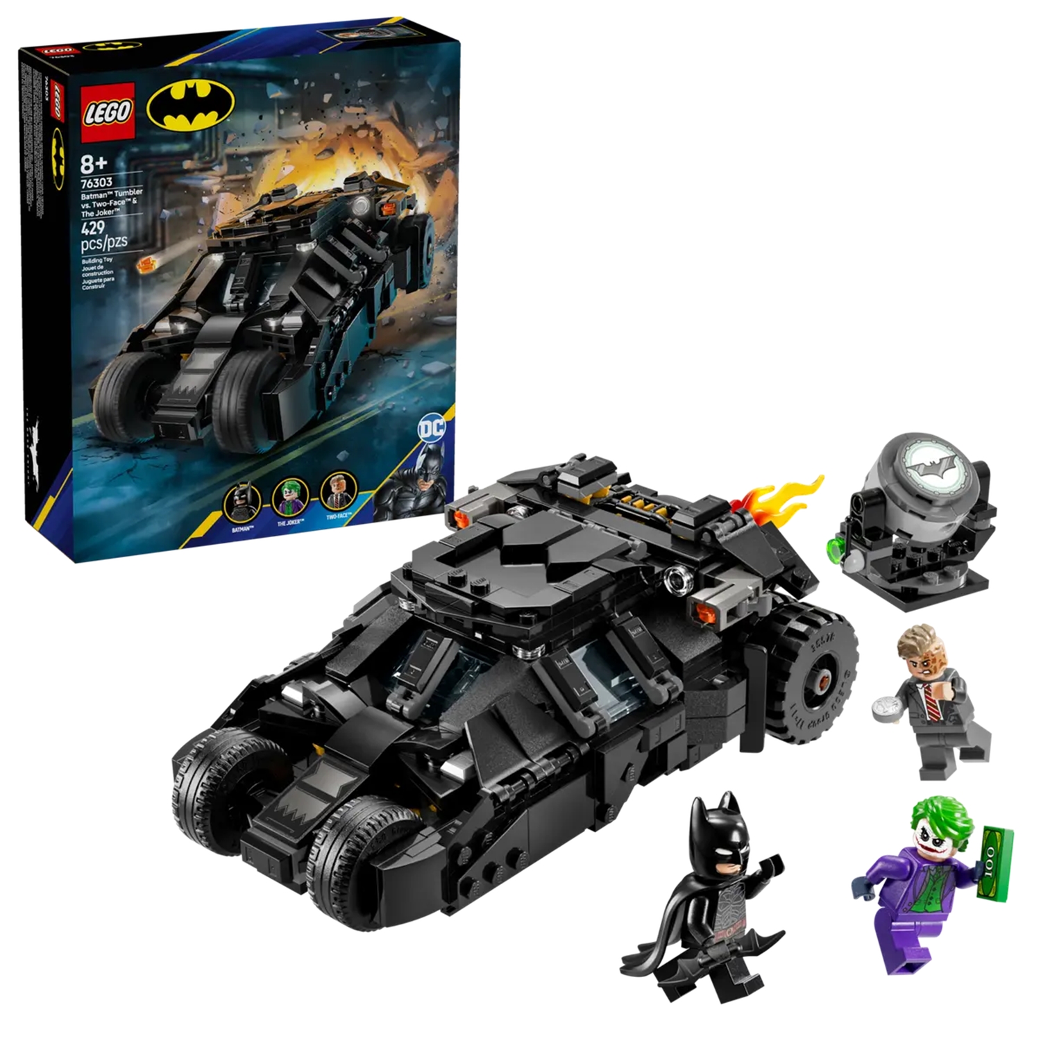 La Batmobile Tumbler de Batman™ contre Double-Face et Le Joker™, LEGO