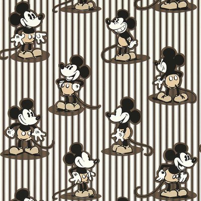 Mickey Stripe Humbug Wallpaper SANDERSON X DISNEY