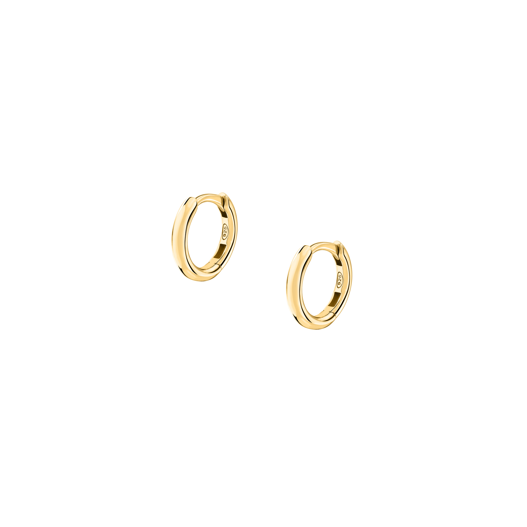 Boucles D'Oreilles en acier, cristaux, SILVER, LA PETITE STORY