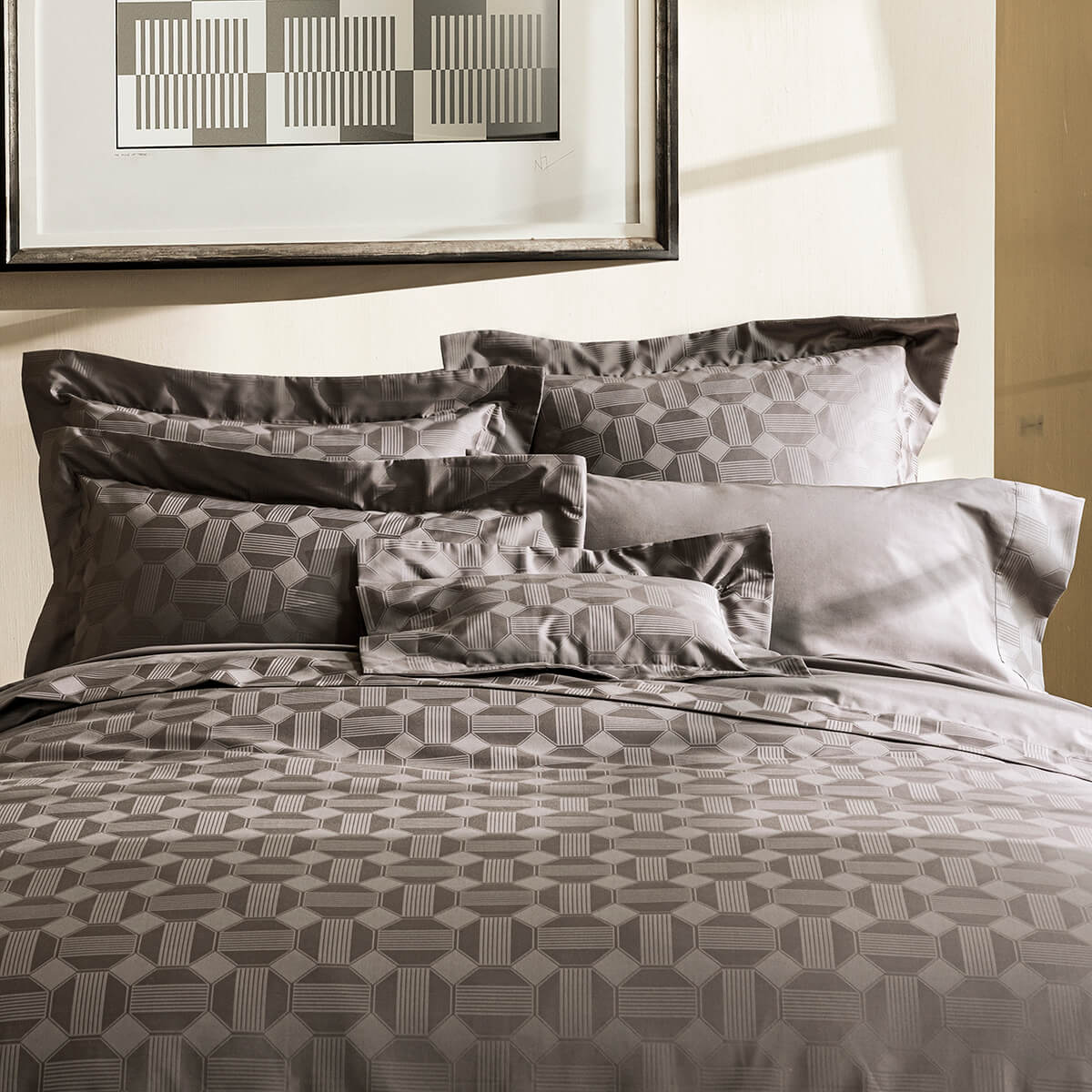 Drap plat en Coton, PALACIO, LE JACQUARD FRANCAIS
