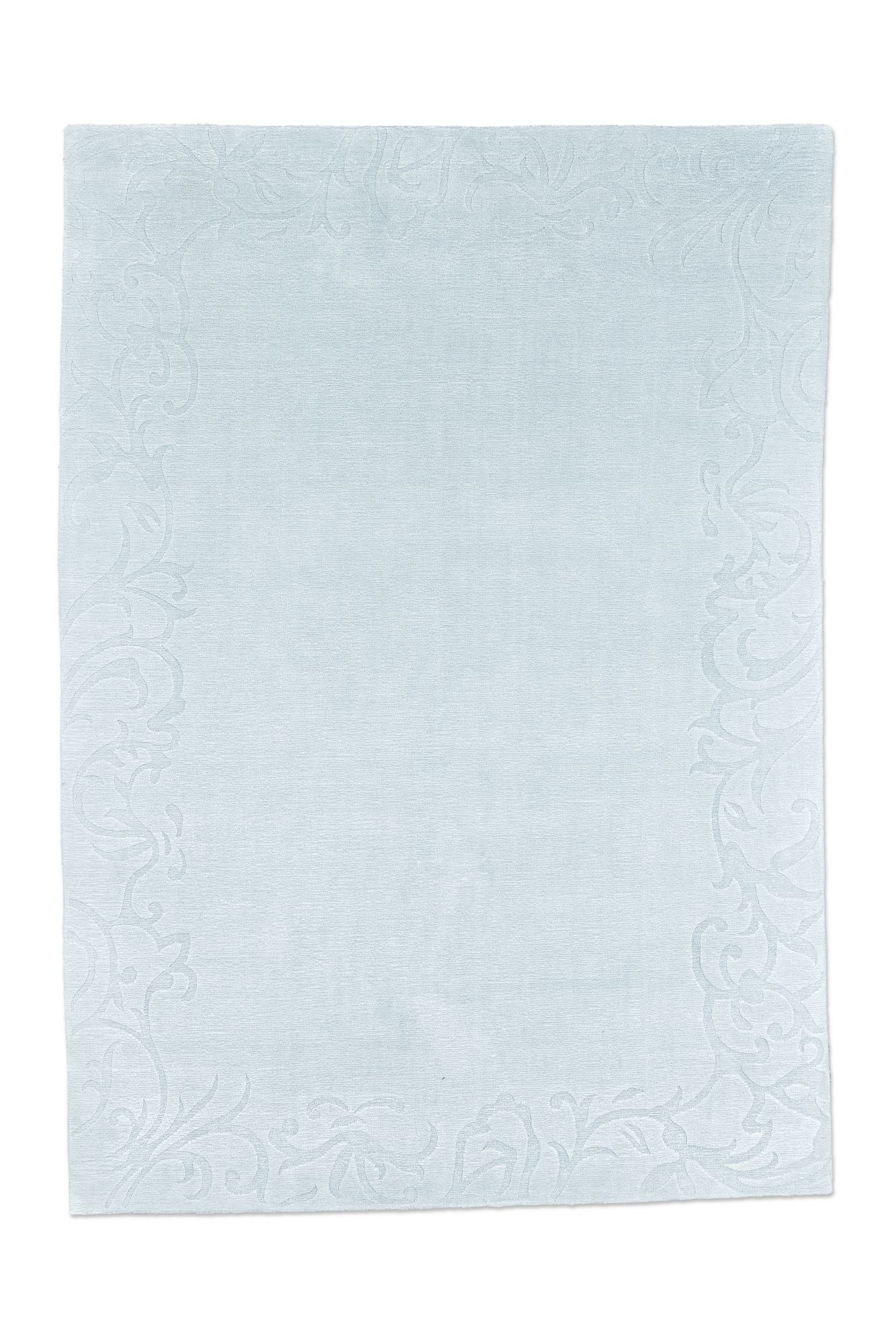 Tapis tissé main en laine et viscose, THEKO