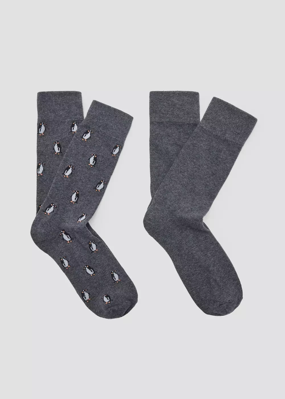 Lot de 2 paires de chaussettes assorties, MANGO TEEN