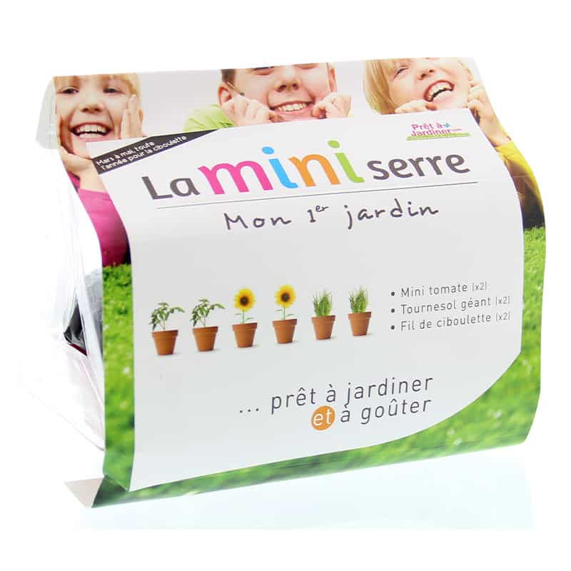 Mini serre jardin d' enfant, PRET A JARDINER