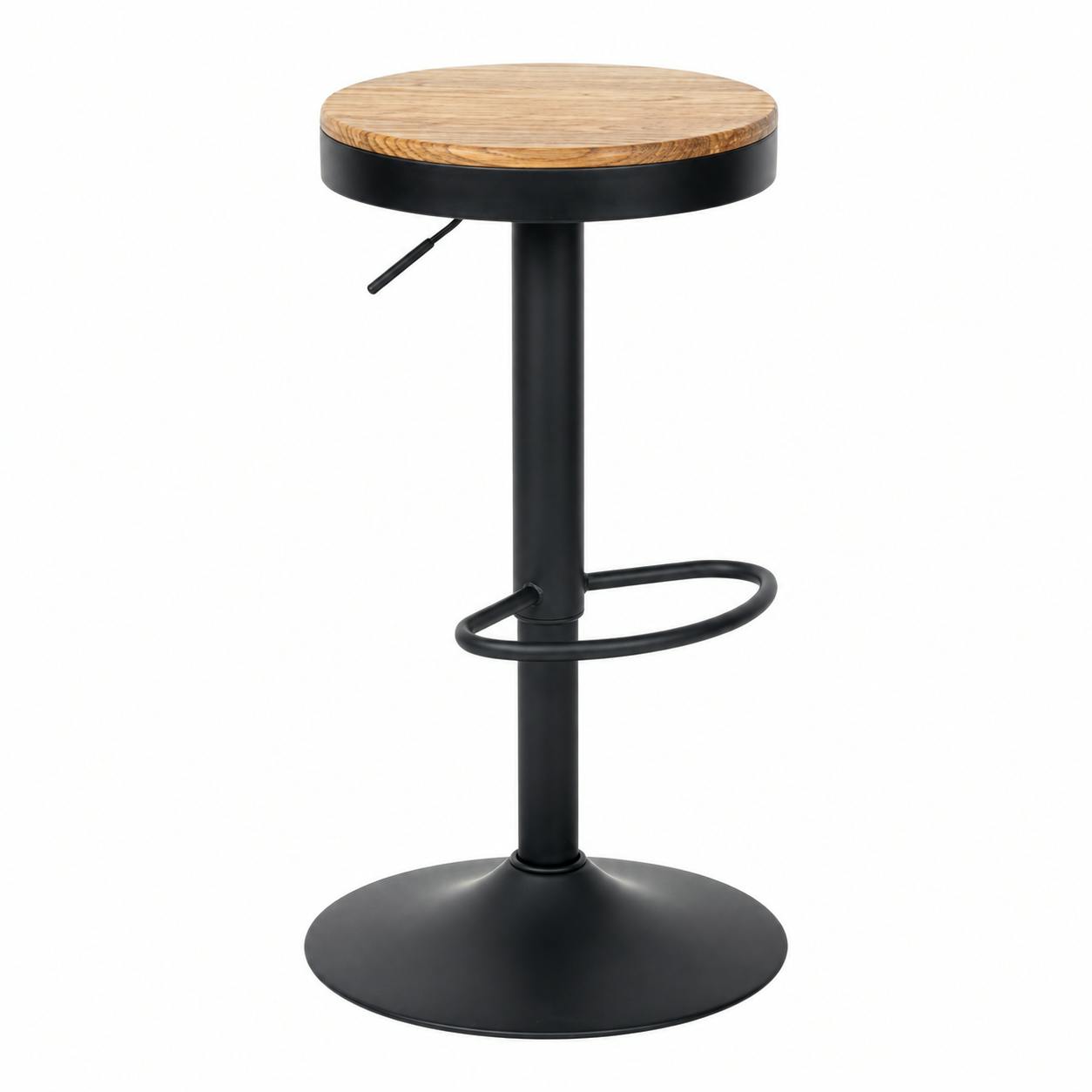 Tabouret de bar en métal réglable (lot de 2) LEEDS, PIER IMPORT