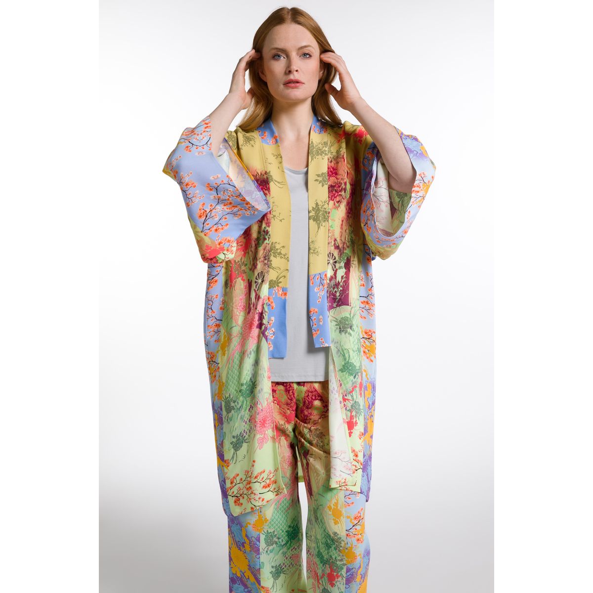 La Redoute Femme Vêtements Pulls & Gilets Gilets Kimonos Kimono ornementée de sequins 