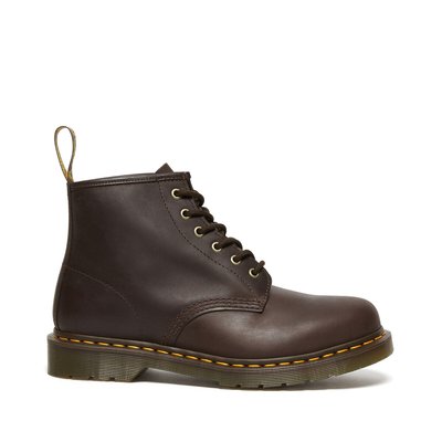 101 Crazy Horse Ankle Boots in Leather DR. MARTENS