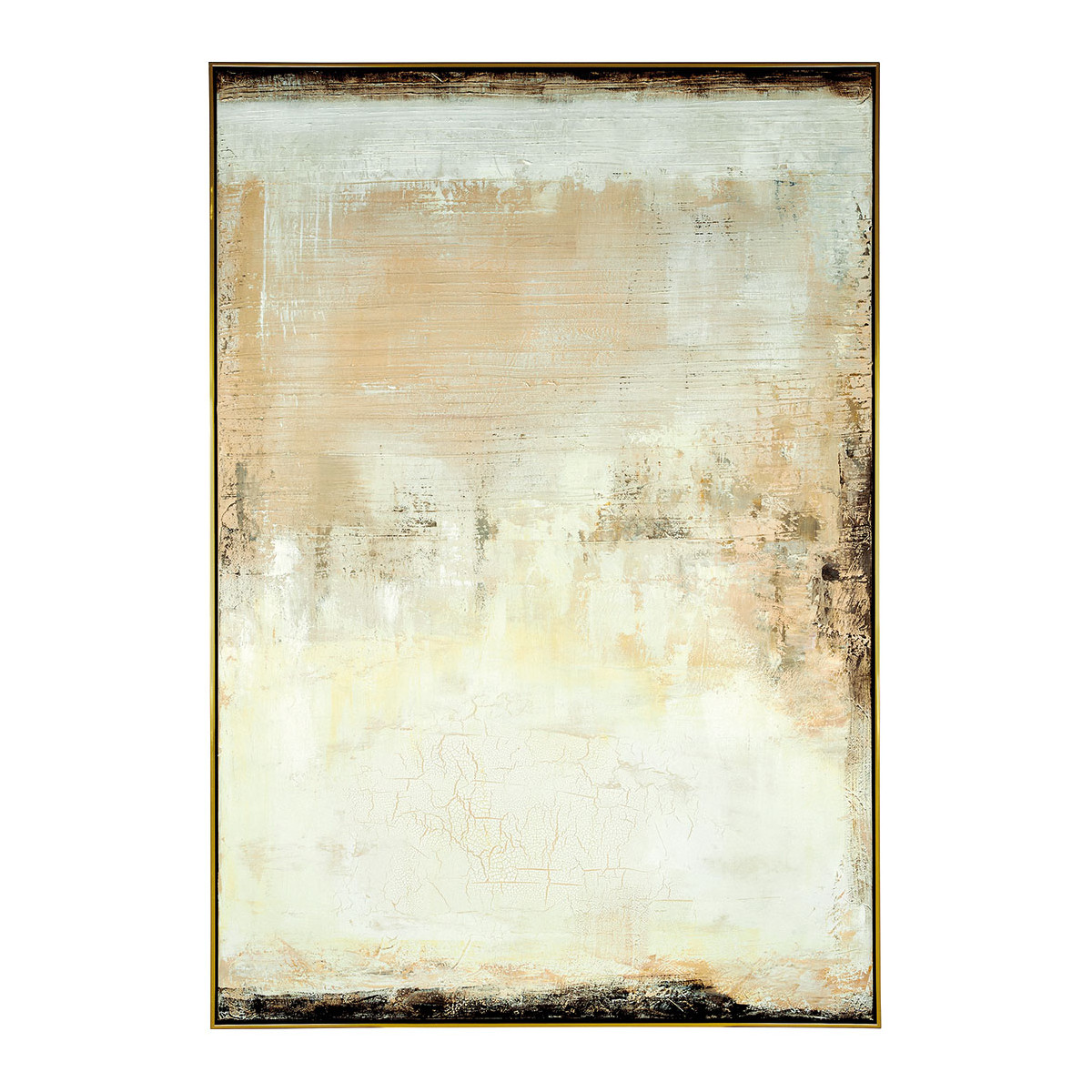 Tableau LUEUR ROSEE, BLANC D’IVOIRE