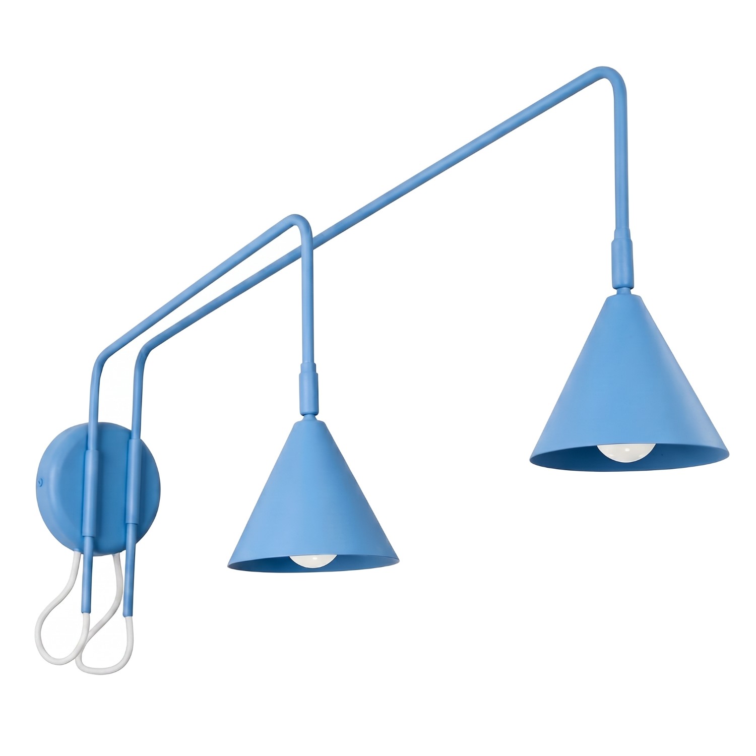 Applique murale Bleu E14 2 Nox, EDEN