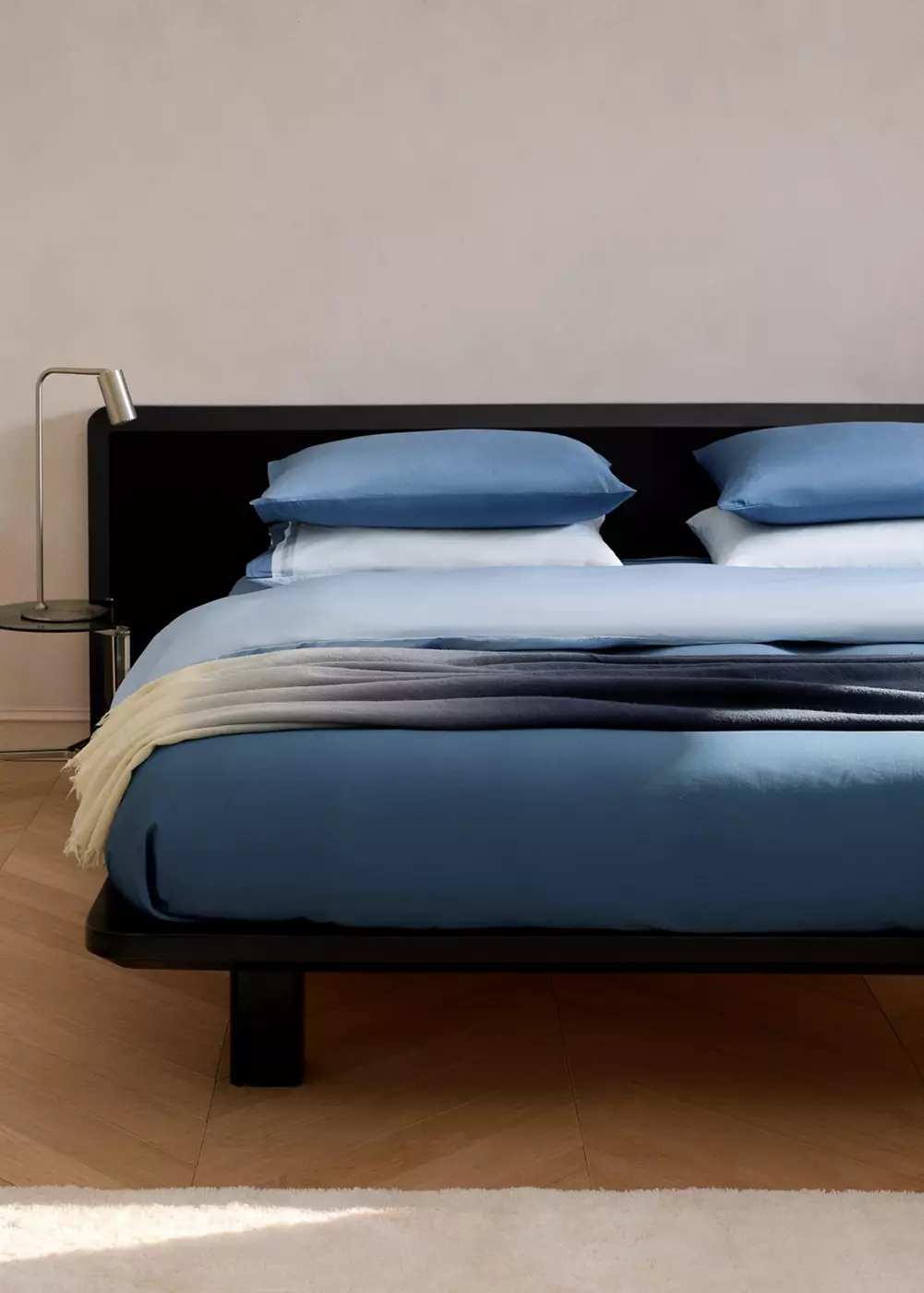 Housse de couette coton satin dégradé Lit 180/200 cm, MANGO HOME