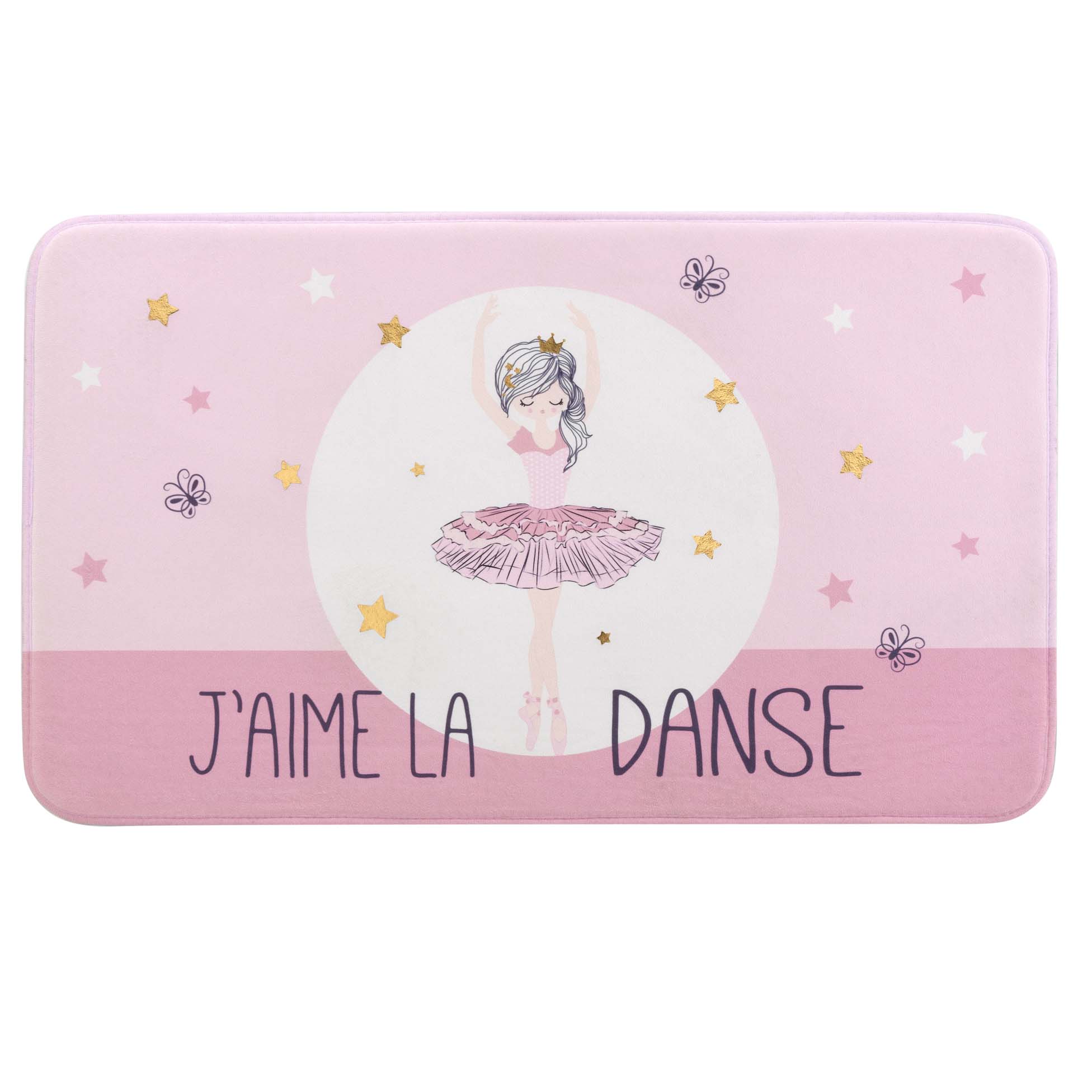 Tapis enfant J'aime la danse, EDEN