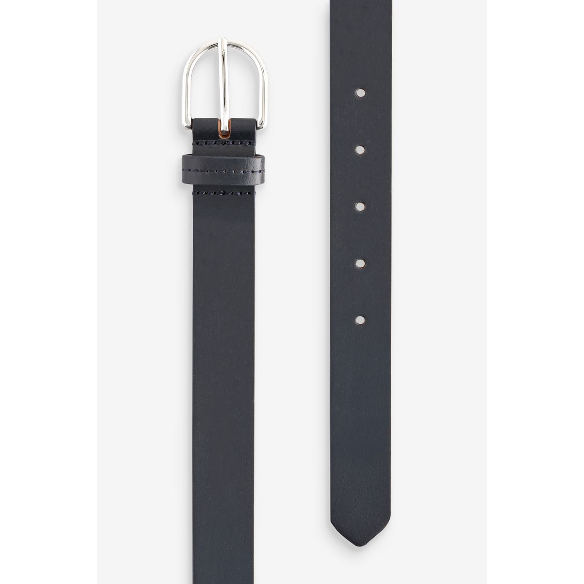 Ceinture coupe standard en cuir, NEXT