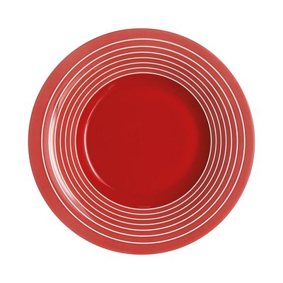 Assiette creuse rouge  21.5 cm Factory - Luminarc LUMINARC