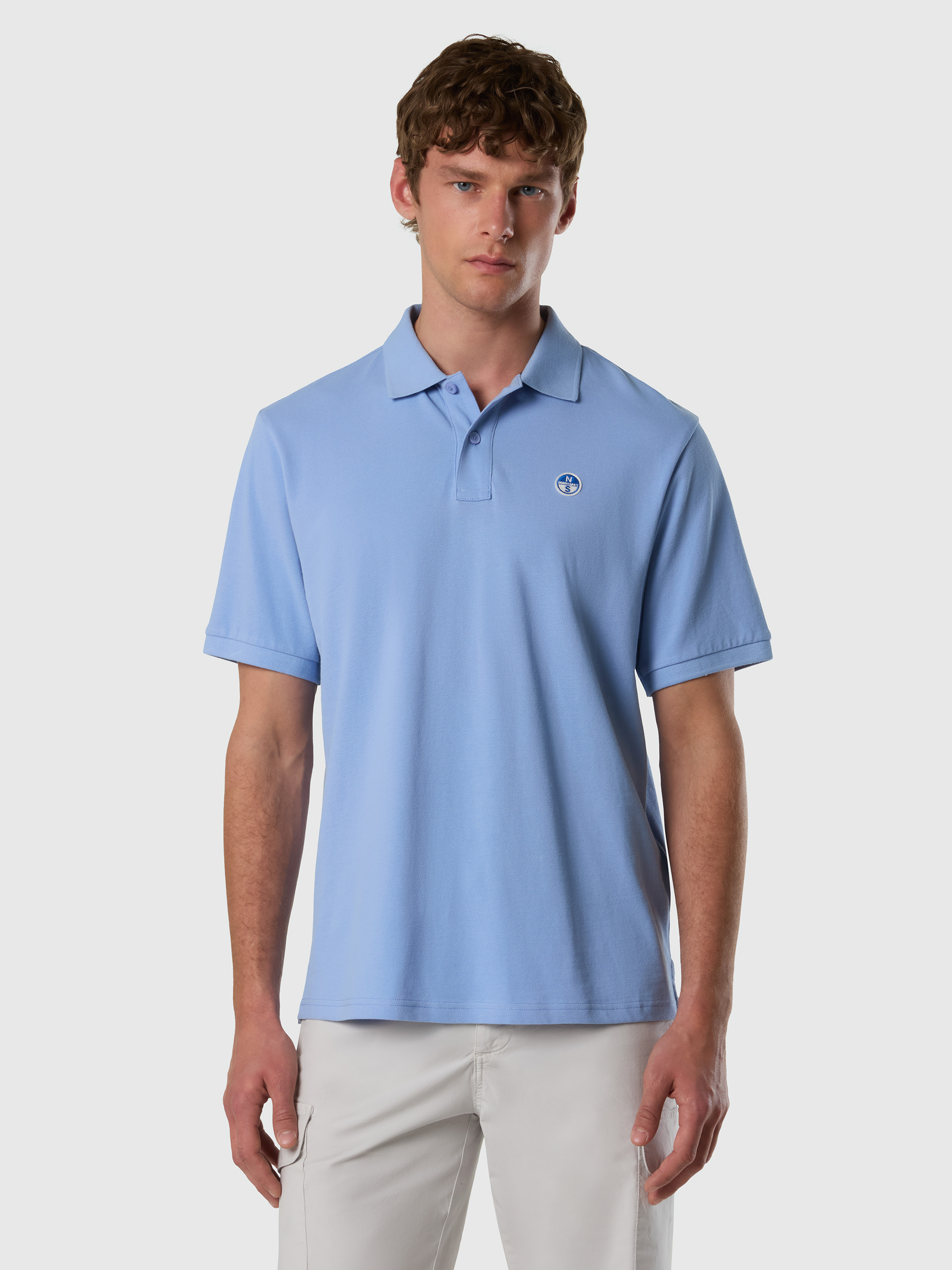 Polo avec écusson de logo, NORTH SAILS