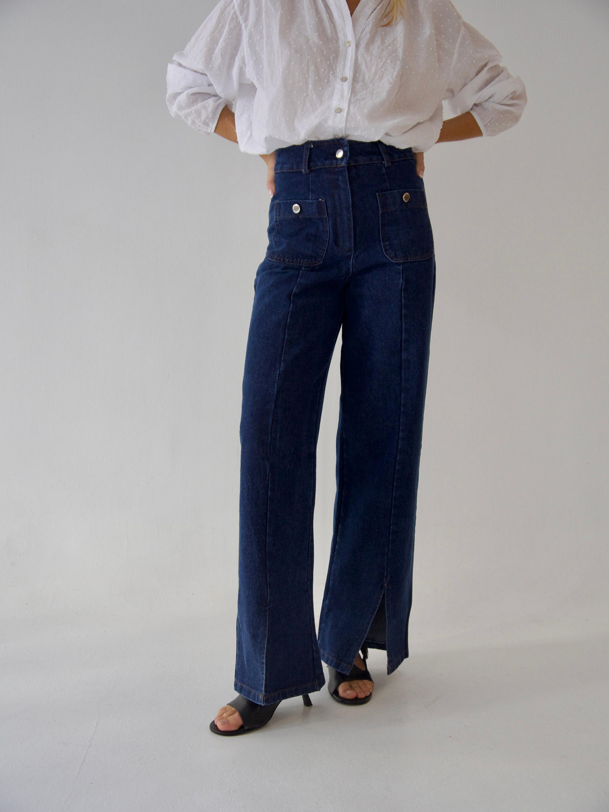 Jean large fendu CRISTINA, MINDTRAVELER