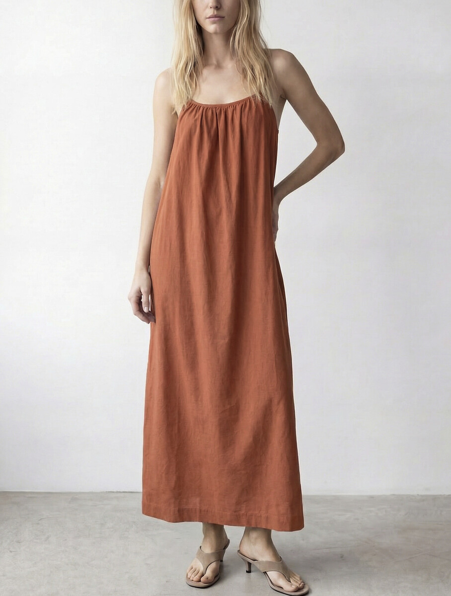 Robe longue à bretelles, VILA