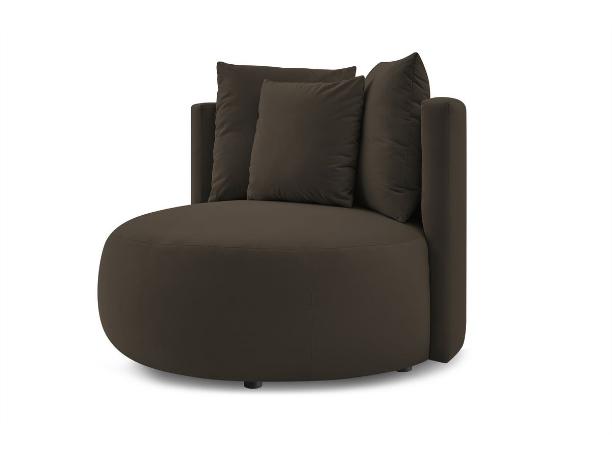 Fauteuil velours, CESAR, BOBOCHIC