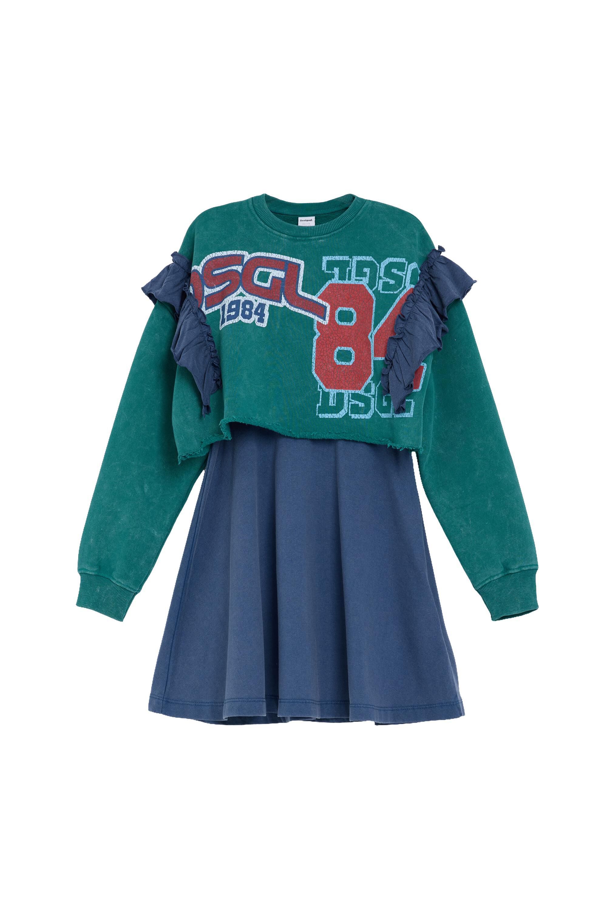 Robe 2 en 1 à volants, DESIGUAL