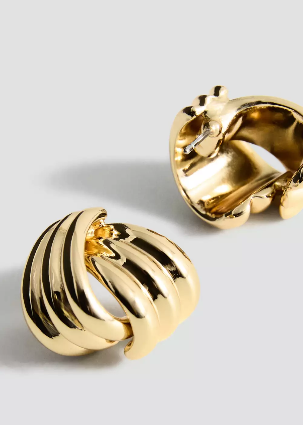 Boucles d'oreilles nœud entrelacé, MANGO