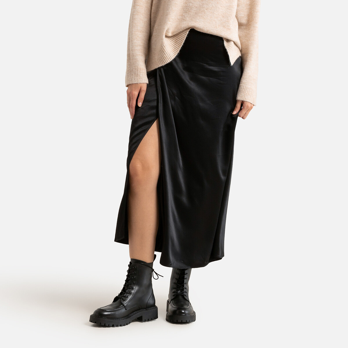 Viktoria Asymmetric Maxi Skirt