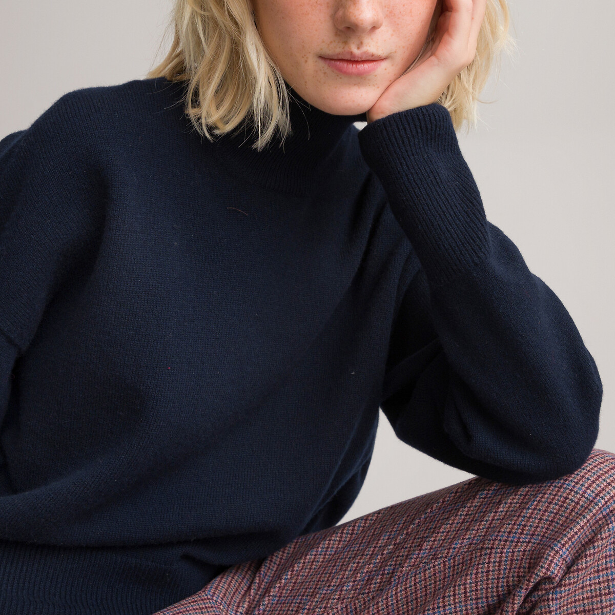 les signatures - wool/cashmere jumper, made in france