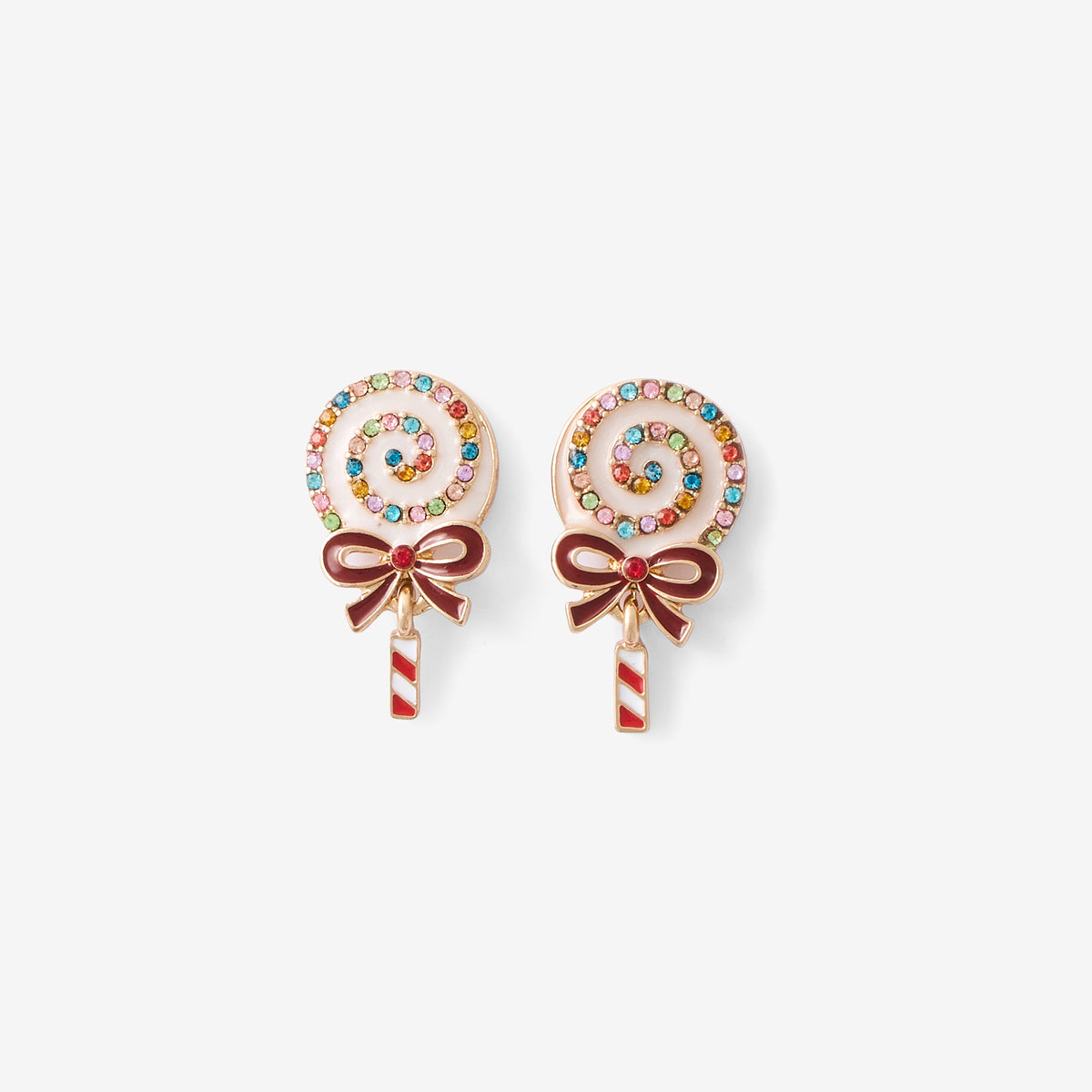 Boucles d'oreilles sucette de Noël, BALABOOSTE