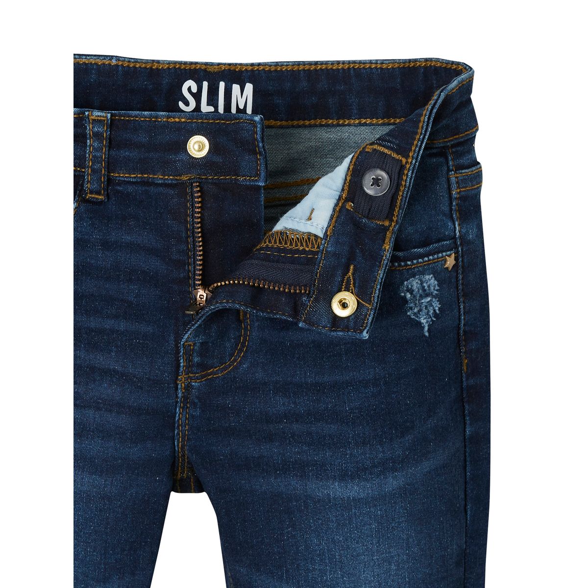 La Redoute Fille Vêtements Pantalons & Jeans Jeans Slim Jean slim MorphologiK "waterless" tour de hanches MEDIUM 