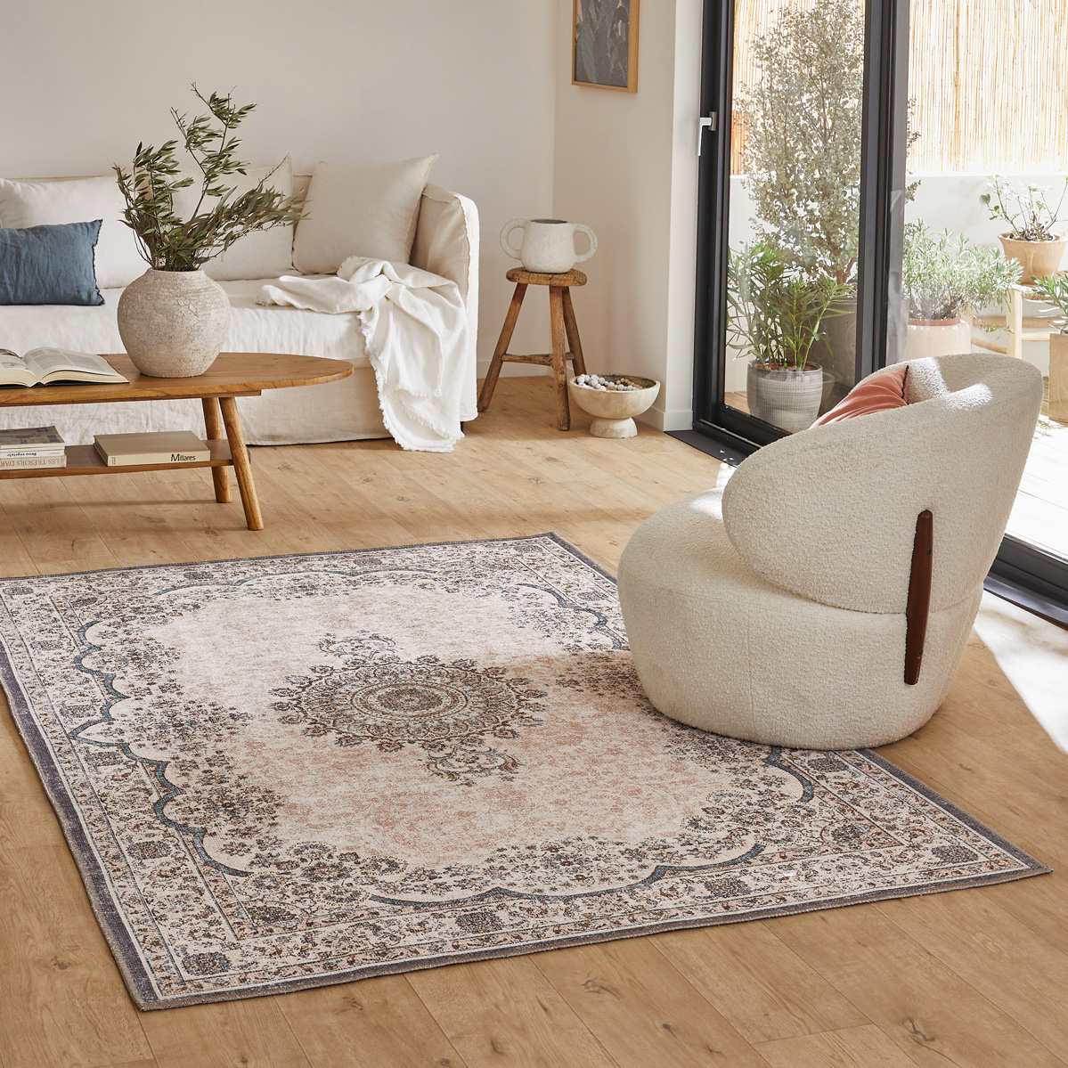 Tapis de salon inspiration orientale CARRY, NAZAR RUGS