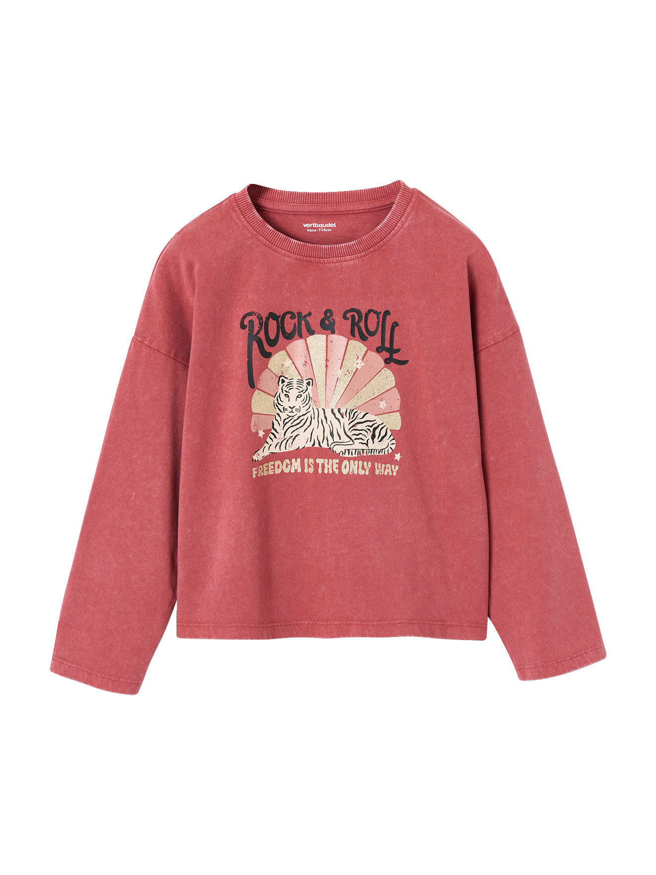 T-shirt manches longues, VERTBAUDET