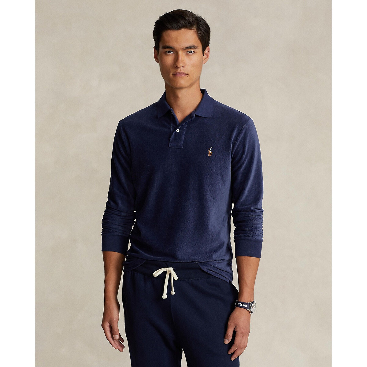 Polo manche longue ralph lauren online homme