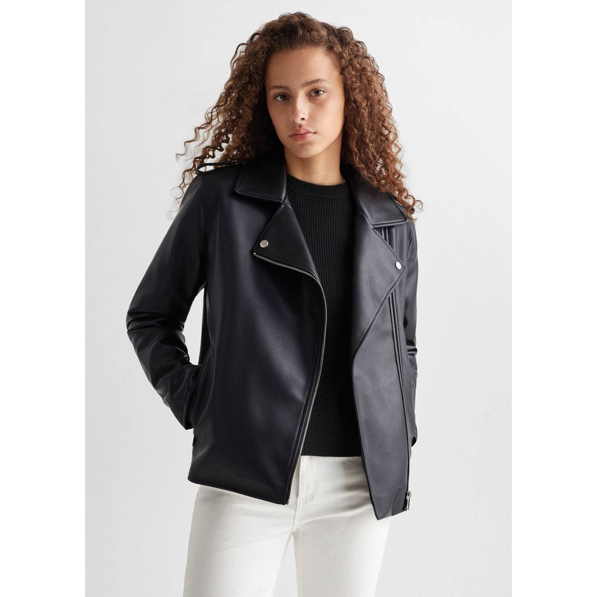 Blouson cuir enfant fille La Redoute