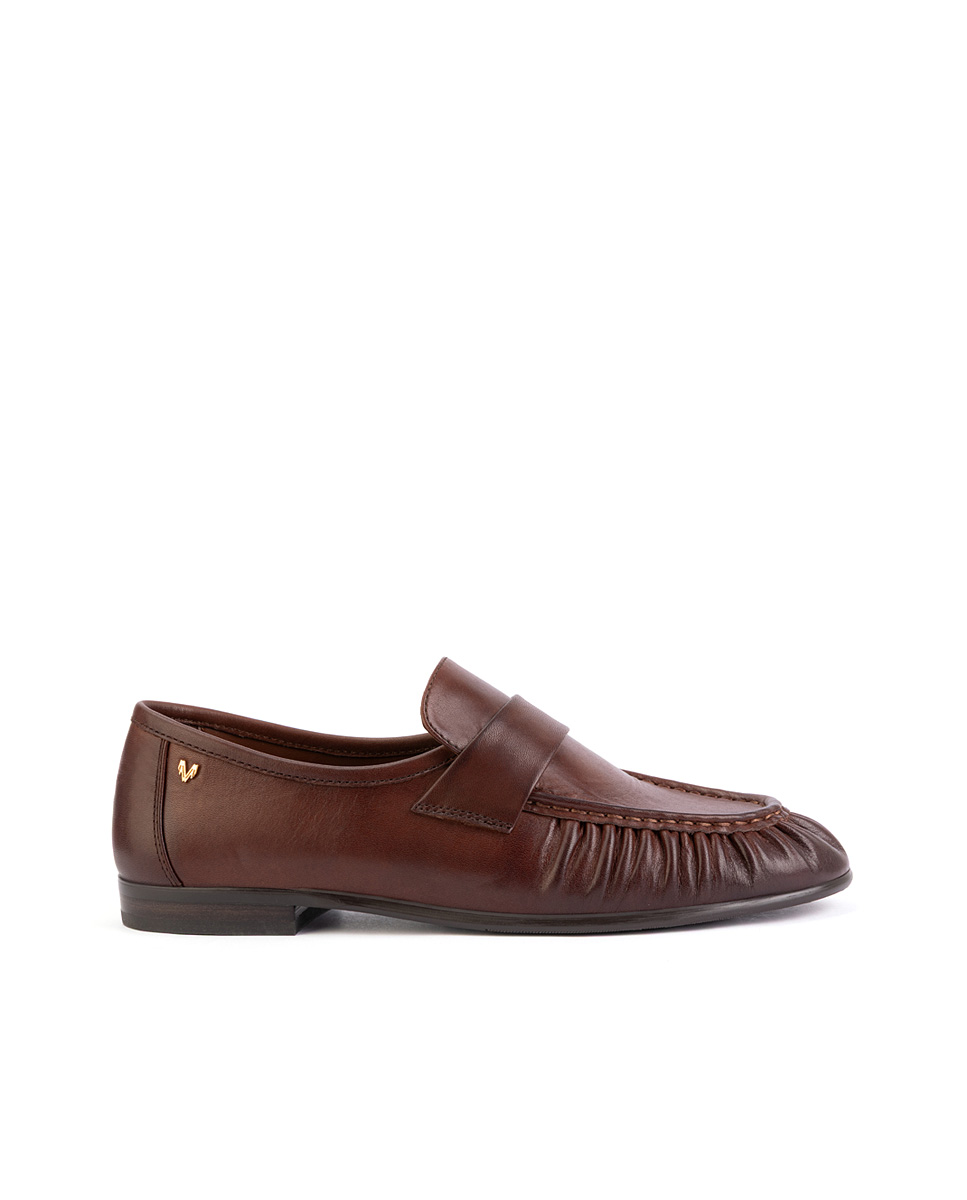 Mocassins cuir Baracchini, MARTINELLI