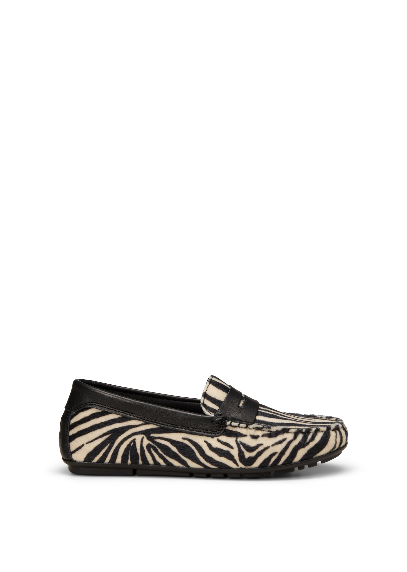 Mocassin modèle Selma en aspect peau de zèbre, MARC O'POLO