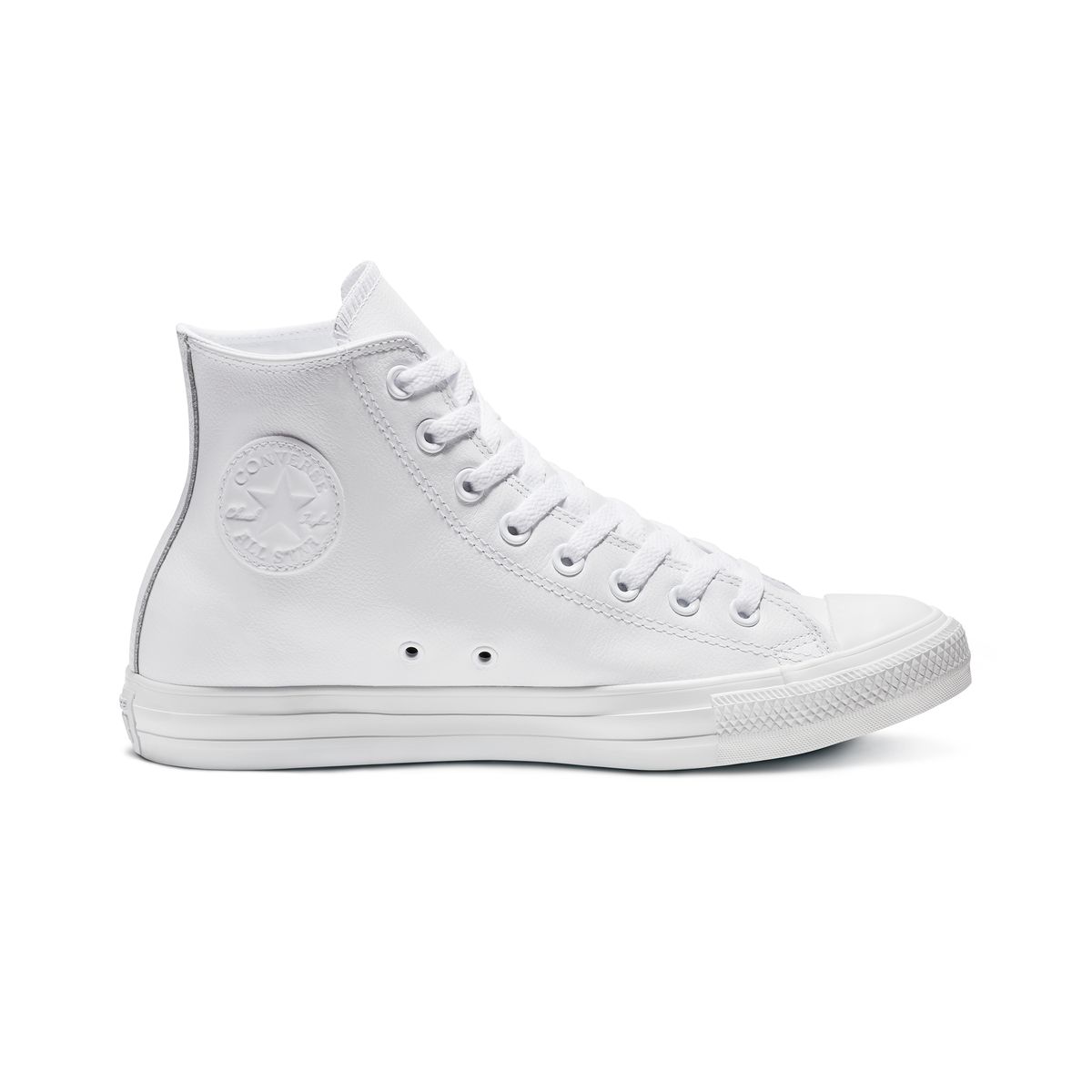 Converse blanche store cuir homme