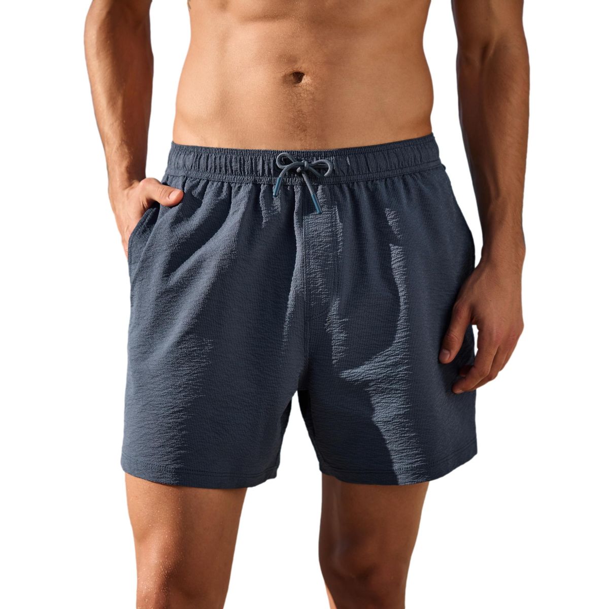 Short de bain brodé fiesta texturé 5 pouces, NEXT