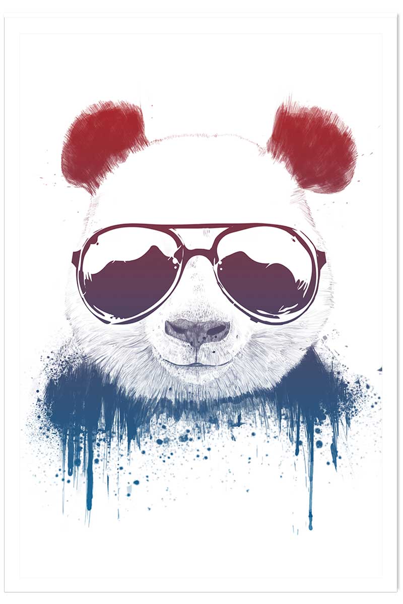 Affiche enfant panda, HEXOA