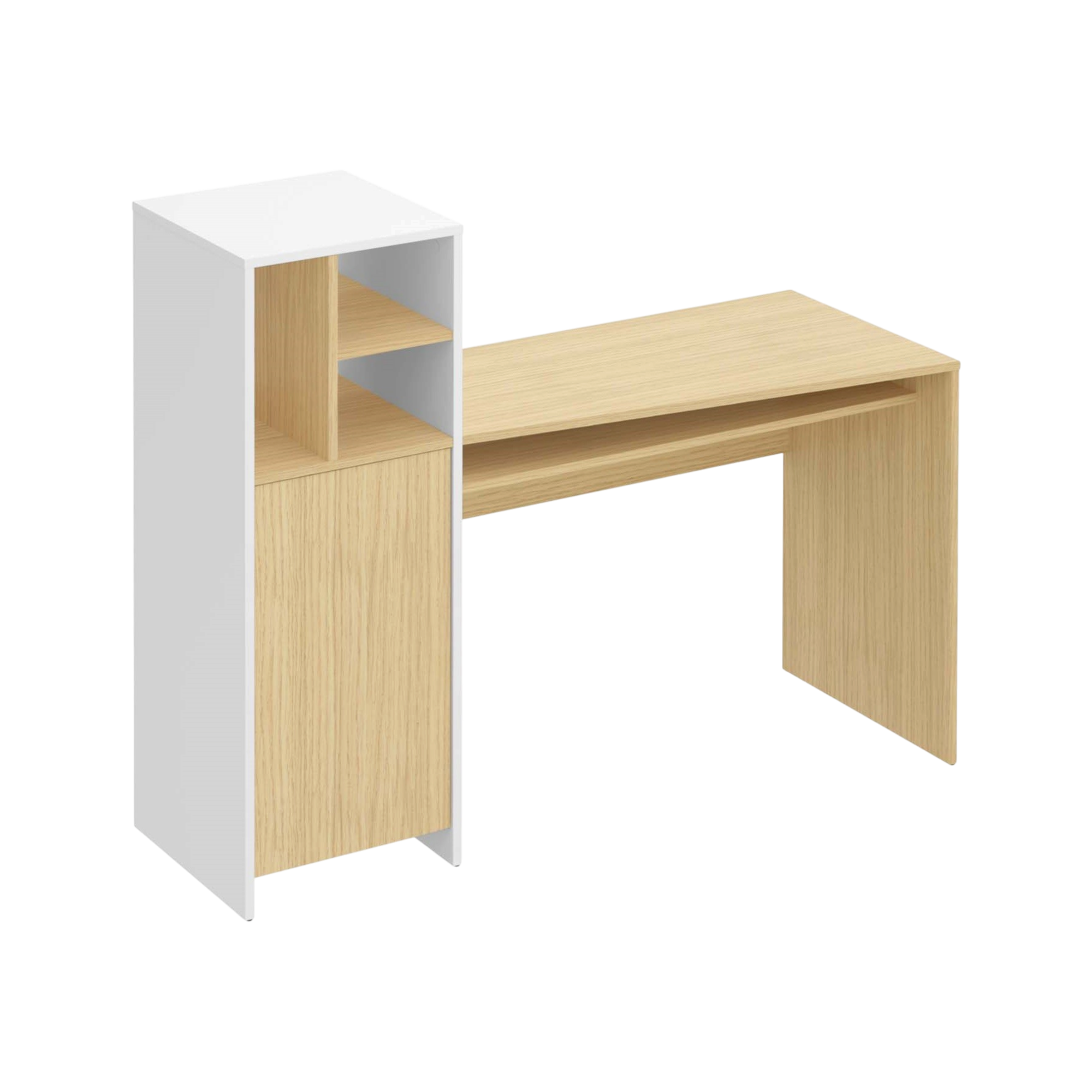 Bureau bois 1 porte Mitch, CAMIF