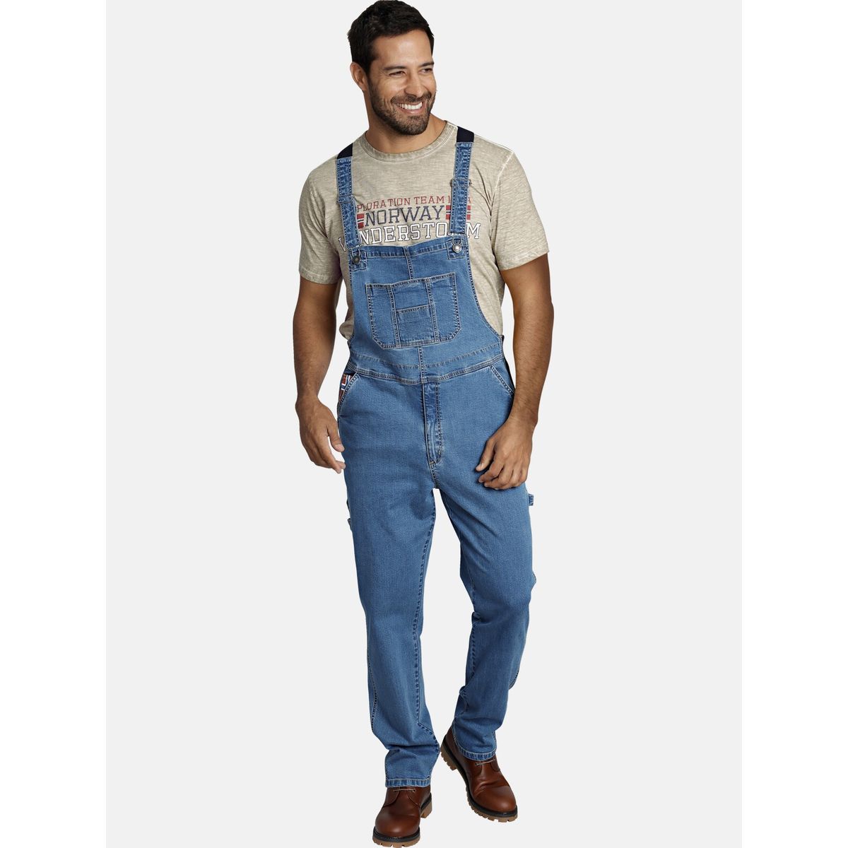 Salopette discount jean homme