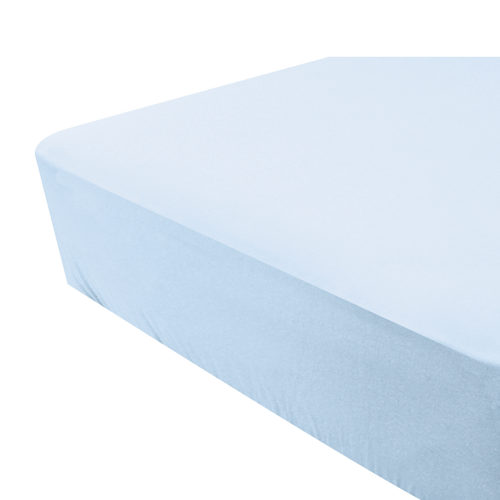 DOMIVA Drap Housse Imperméable Lit Cododo 50x85cm - Blanc - Coton Et Polyuréthane