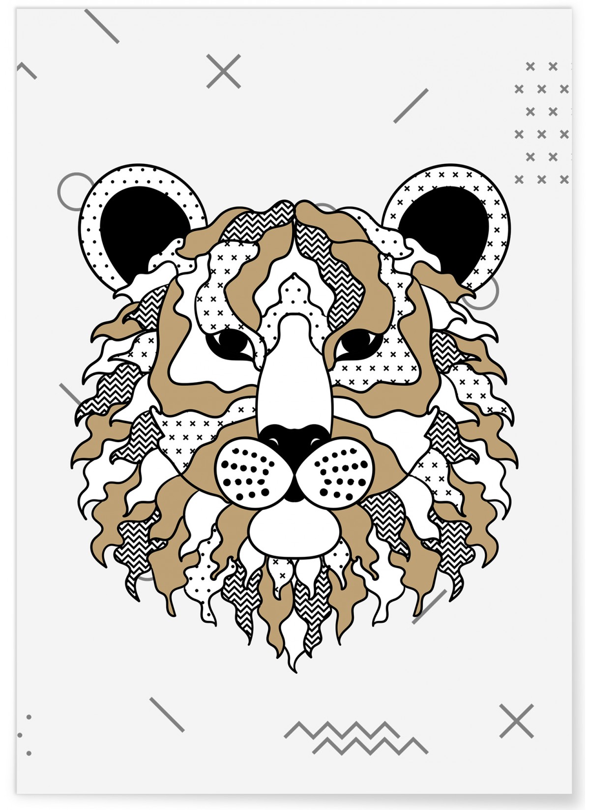 Affiche Tigre scandinave, L'AFFICHERIE