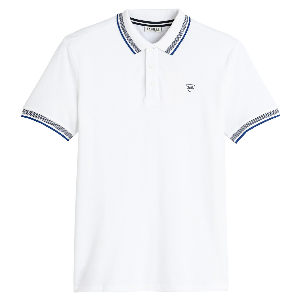 Rayoc Regular Fit Polo Shirt in Cotton Pique