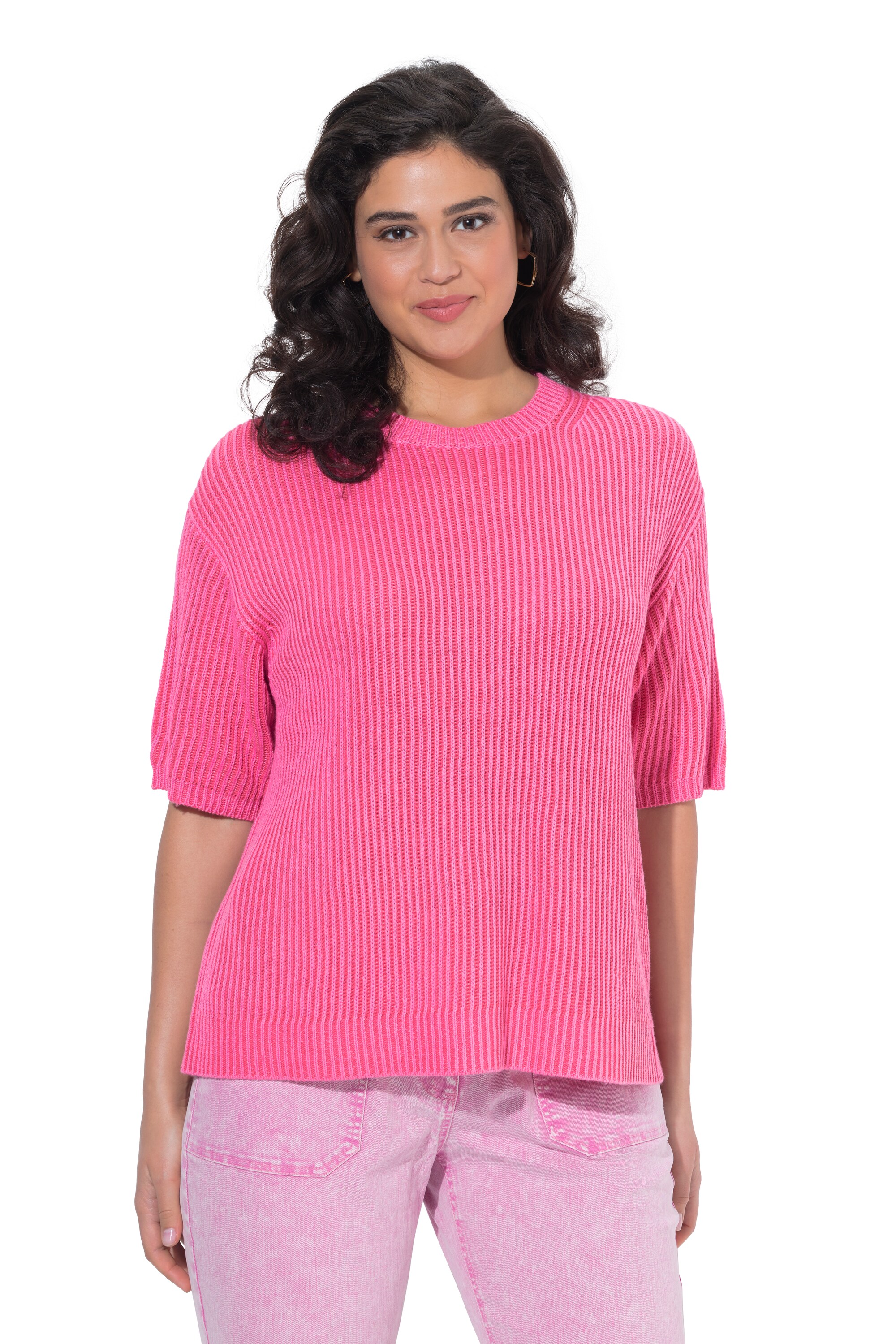 T-shirt en maille, motif à rayures, ULLA POPKEN