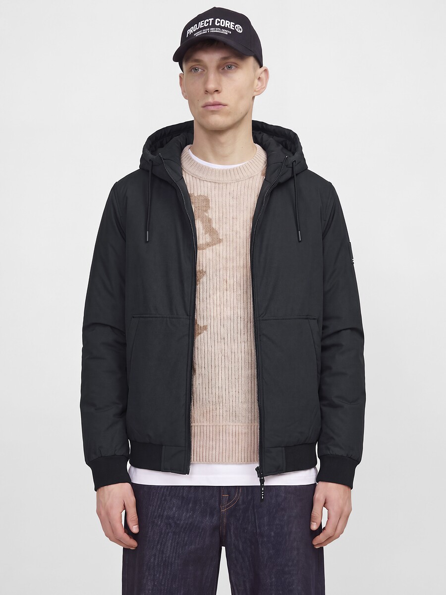 Chaqueta bomber con capucha, JACK & JONES