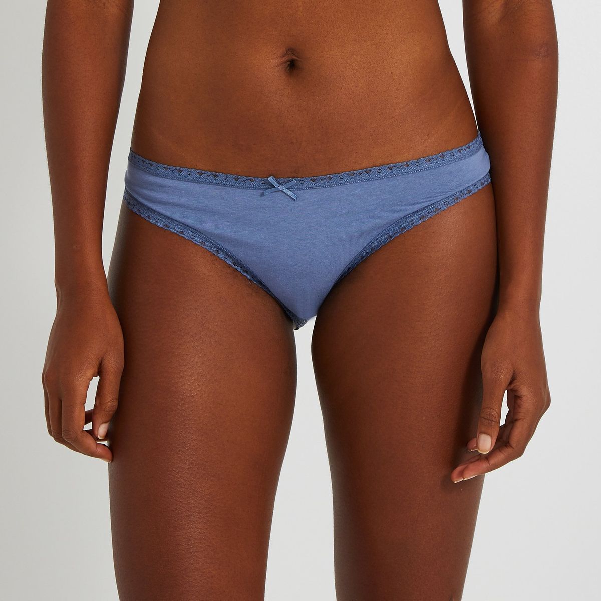 Lot de 2 culottes emma en coton bio certifi oeko tex Monoprix