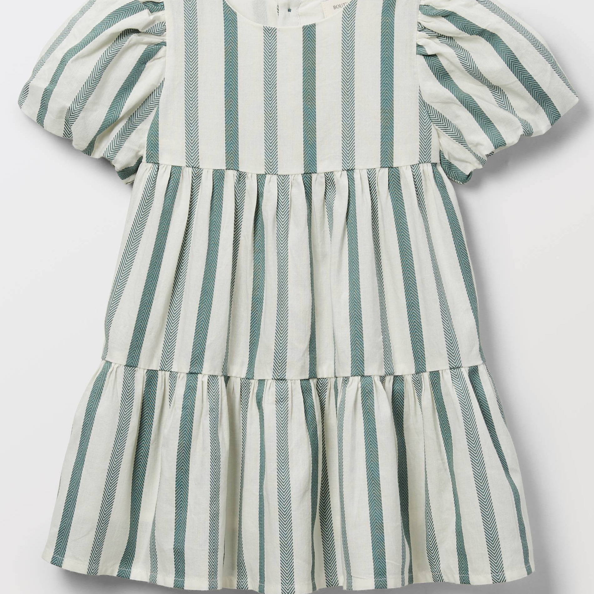 Robe rayée en coton BIO GOTS - Collection Cérémonie, MONOPRIX