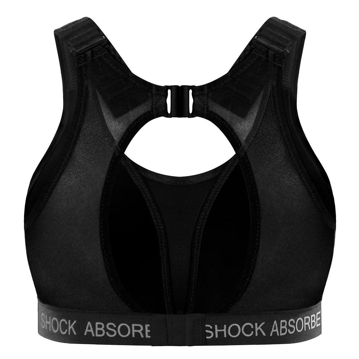 Ultimate run bra, black, Champion Shock Absorber