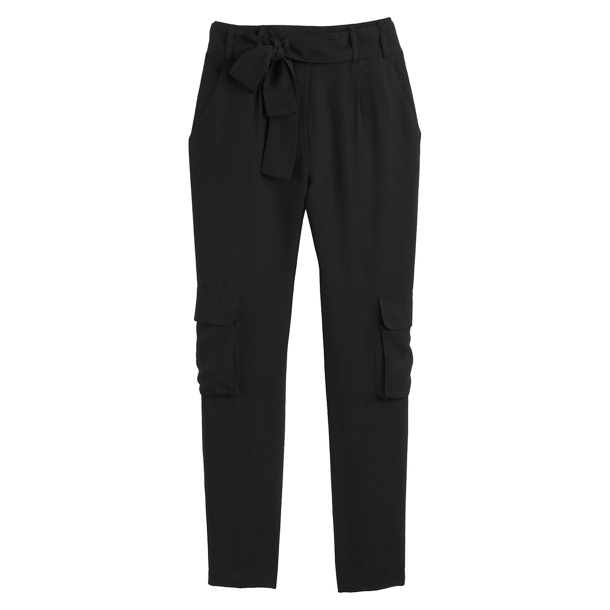 Cigarette Trousers with Utility Pockets, Length 30"