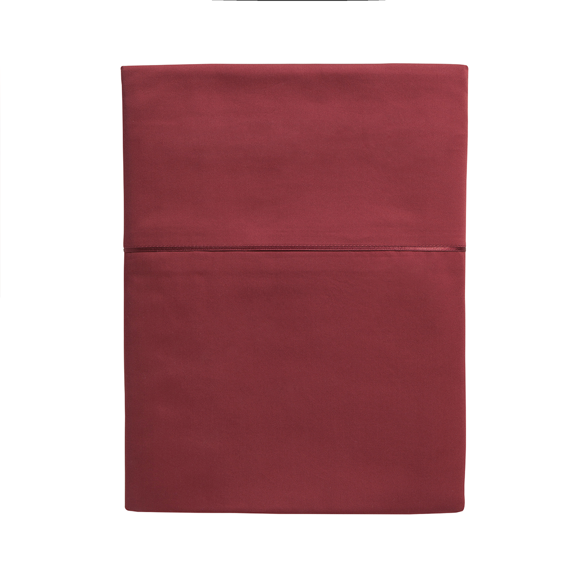 Drap plat uni en satin de coton, TEO, ALEXANDRE TURPAULT