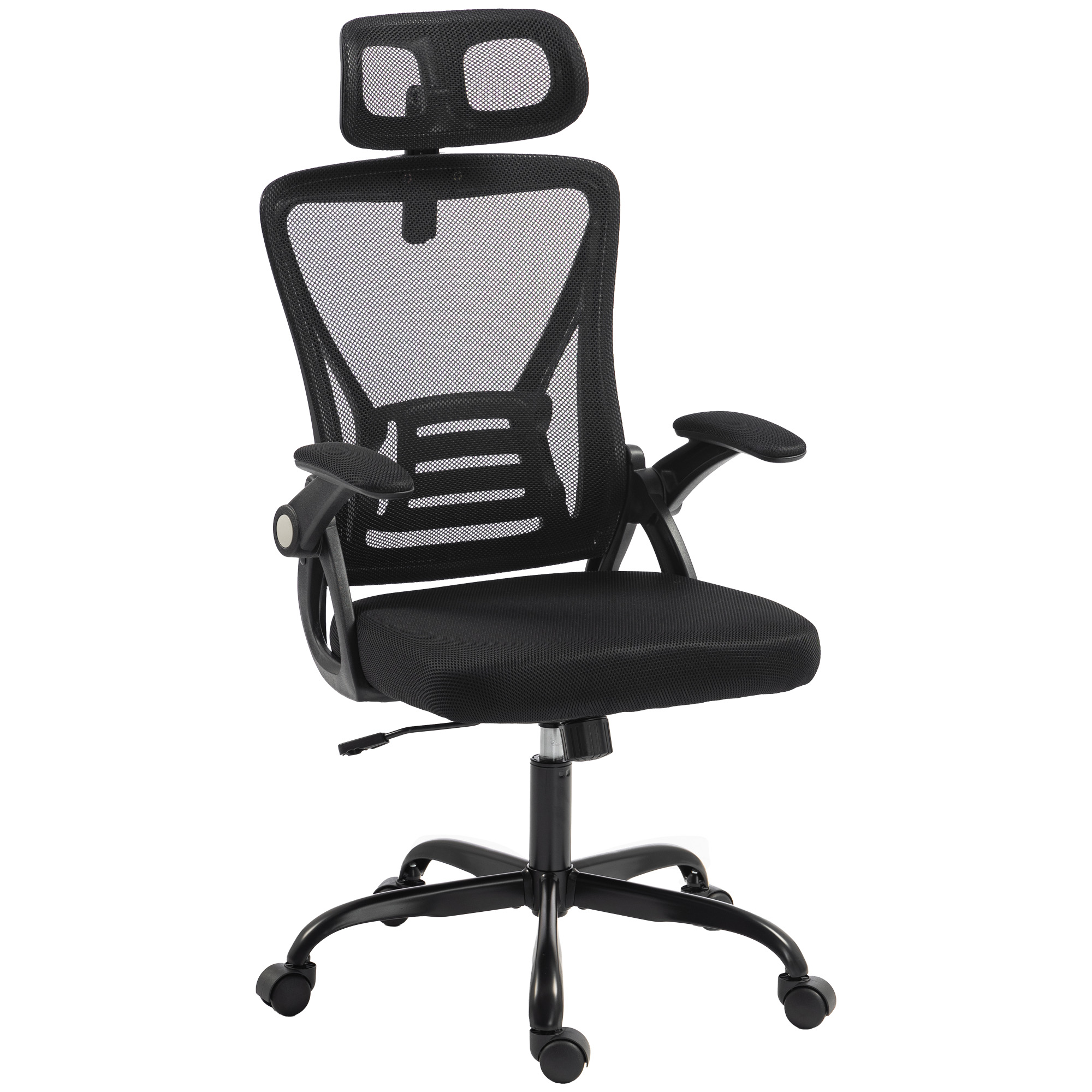 Chaise de bureau Maille (100 % polyester), HOMCOM