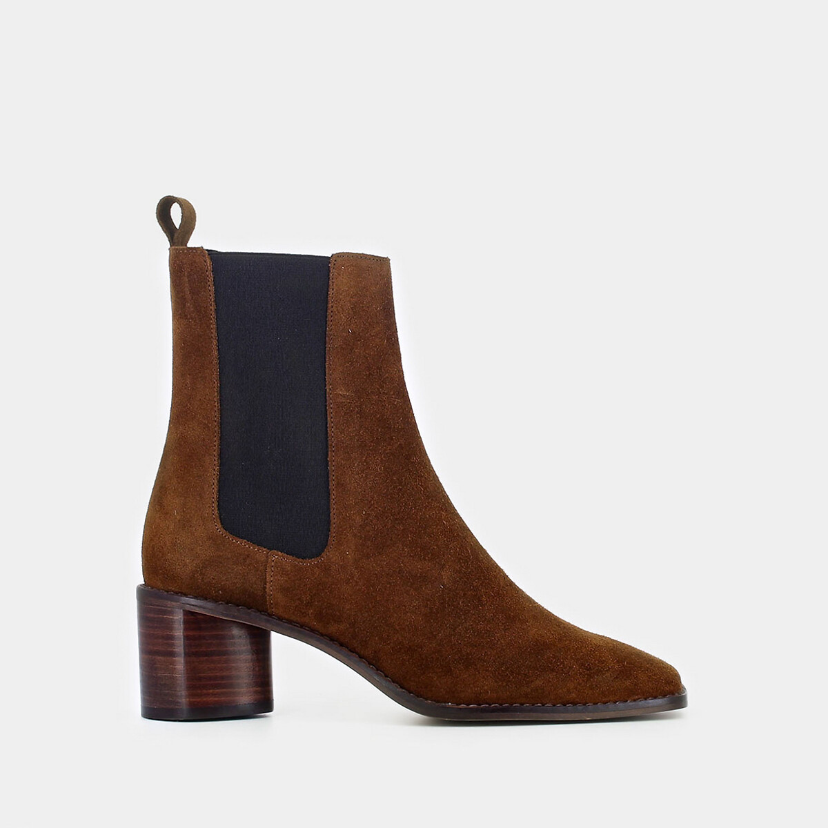 Botas em pele camurça, Bergamote